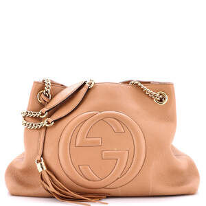 Gucci Medium Soho Chain Strap Shoulder Bag Leather